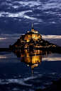 法国诺曼底Mont Saint Michel