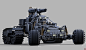 Armored Scout Buggy 02 , Garreth Jackson : Concept vehicle design.