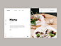 Canape menu page