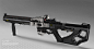 D.M.R, Brandon Gobey : A sci-fi DMR, loosely based around the AR-15, Built in maya and overpainted in photoshop