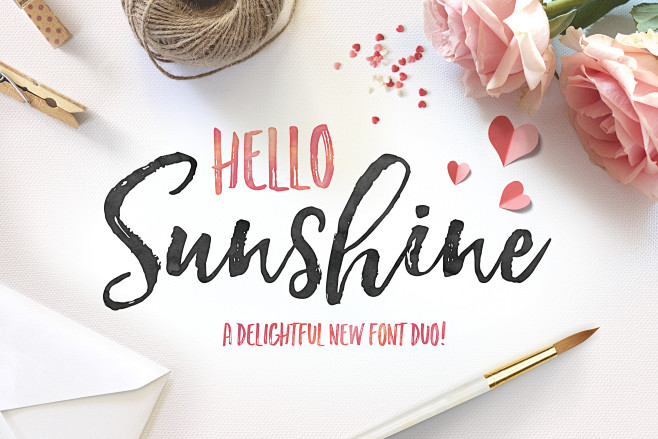 Hello Sunshine Font ...