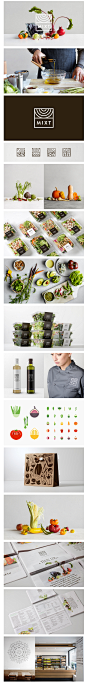 VIS设计 / 消费品、食品、茶叶Mixt Greens轻食沙拉品牌设计-古田路9号