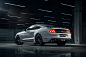 automotive   car CGI container Ford Mustang Photography  retouch wharehouse