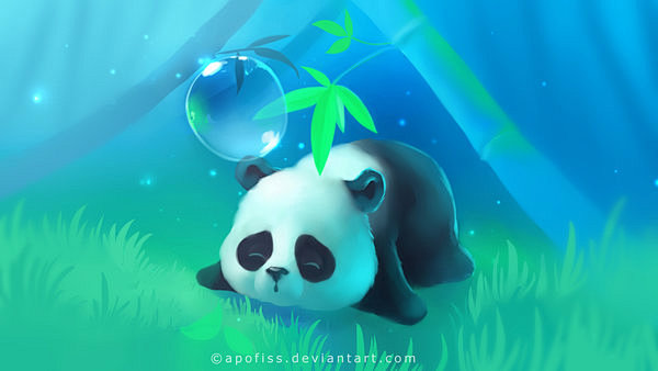 bamboo panda paper b...