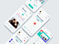 UI App Interaction on Behance