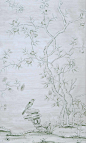 colourways - Chinoiserie, Handmade Wallpaper - Fromental
