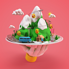 中国娃娃500采集到C4D