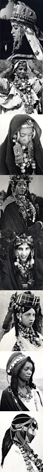 Photographic Portraits Of Moroccan Women By Jean Besancenot, Circa 1950