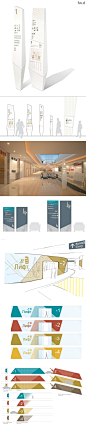 Destination wayfinding & signage design for Abu Dhabi Plaza by fwdesign. www.fwdesign.com: