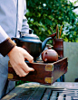 灵隐寺旁的福泉禅院内可以喝到上好的茶。