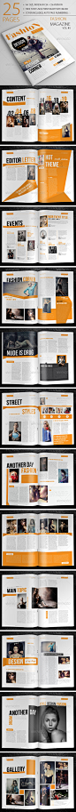 Print Templates - 25 Pages Fashion Magazine Vol5 | GraphicRiver