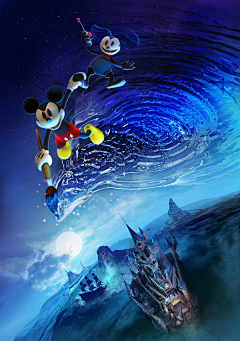 維克先生采集到Epic Mickey