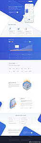 一款对冲基金投资理财工具的产品官网设计作品 Landing Page for Titan Invest by 10Clouds #网页设计# ​​​​