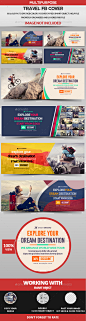 Travel Facebook Cover - 4 Design - Facebook Timeline Covers Social Media