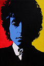 Bob Dylan (Andy Warhol art)