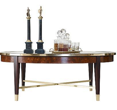 Oval Cocktail Table ...