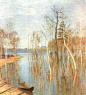 Spring. Heavy Waters, Isaak Levitan