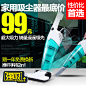 吸尘器 家用 静音 手持迷你 德尔玛推杆吸尘器DX118C 正品 小家电-tmall.com天猫