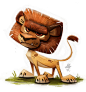 Daily Paint 654. Lion by Cryptid-Creations ★ Find more at http://www.pinterest.com/competing/