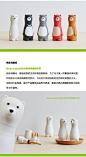 正品台湾iThinking 熊爸爸(bear papa）北极熊限量款 可爱创意