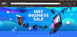 May Madness Sale Mobile Phone and Cool Tablet Flash Sale with EPIC Coupons - GearBest.com