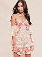 For Love & Lemons Melon Matador Tank Dress