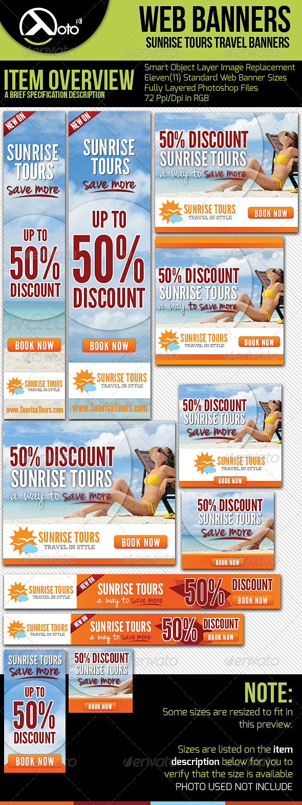Travel Web Banners -...