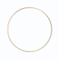 Circle round frame on a blank background vector 