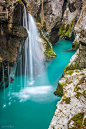  Turquoise, Soca River, Slovenia
photo via diane