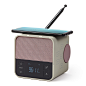 Lexon Oslo News Lite - Radio-réveil FM - Enceinte - Chargeur sans fil 10W : Oslo News Lite, notre radio-réveil avec enceinte et chargeur sans fil intégrés. Grâce à sa technologie de recharge sans fil Qi, vous pourrez charger votre smartphone en le déposan