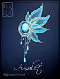 Amulet - Commission 5 by Rittik on deviantART@北坤人素材