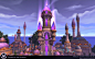 World of Warcraft: Legion - Chamber of the Guardian (exterior), Jessica Clarke : I was responsible for the modeling, lighting, and texture application of this new tower in Dalaran as well as the room underneath that transports you to the Chamber interior.