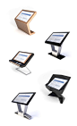Concept-drafts of the multi-touch table body on Behance