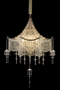 Pagoda chandelier ~ The Scala theater ~ Vienna ~ 1922