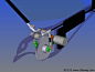 ornithopter(扑翼机)能像鸟和昆虫翅膀那样上下扑动的重于空气的航空器，又称振翼机。扑动的机翼不仅产生升力，还产生向前的推进力。鸟类和昆虫的飞行表明，扑翼机在低速飞行时所需的功率比普通飞机小得多，并且具有优异的垂直起落能力。
