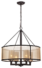 Diffusion 4-Light Chandelier In Oil Rubbed Bronze transitional-chandeliers