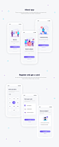 Mobile bank app - UI/UX design