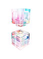 Cube. : This is a personal project which i have experimented with Cinema 4d and Photoshop.
