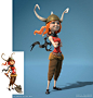 Female Viking Character #3D #character ★ Find more at http://www.pinterest.com/competing/