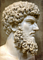 Lucius Verus, (Chatsworth House Sculpture Gallery), Derbyshire, UK