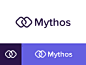 Mythos Logo品牌标识标识汇款硬币启动ico cryptocurrency加密区块链