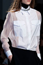 Charlize Shirt  with pleated cuffs