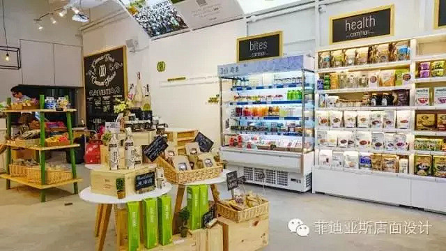 品牌空间︱绿色食品店设计--中国香港绿色...