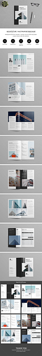 Architecture / Multipurpose Brochure Indesign Template - Corporate Brochures