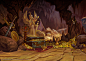 Legend Background Caves Treasure by ~gugu-troll on deviantART