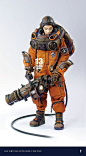 BLACK 13 PARK custom 1:6 scale - http://shop.evreniart.com - space suit inspiration