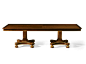 Rectangular wooden table MG 1183 - OAK Industria Arredamenti