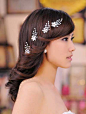 韩式甜美的新娘发型 - 韩式甜美的新娘发型婚纱照欣赏