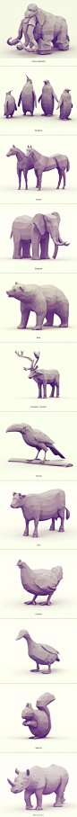 《Low-Poly [Animal Kingdom]》