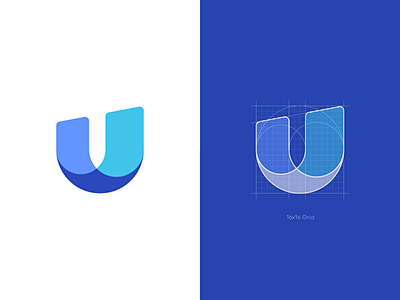 Letter U Logo Concep...